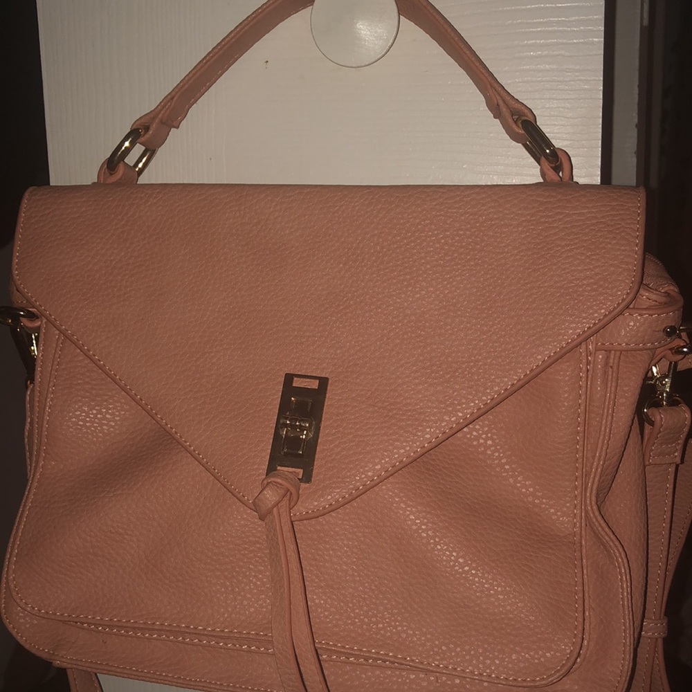 Peach envelope bag